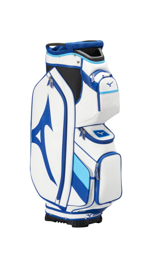 Mizuno Tour Cart Bag White/Blue - immagine 4