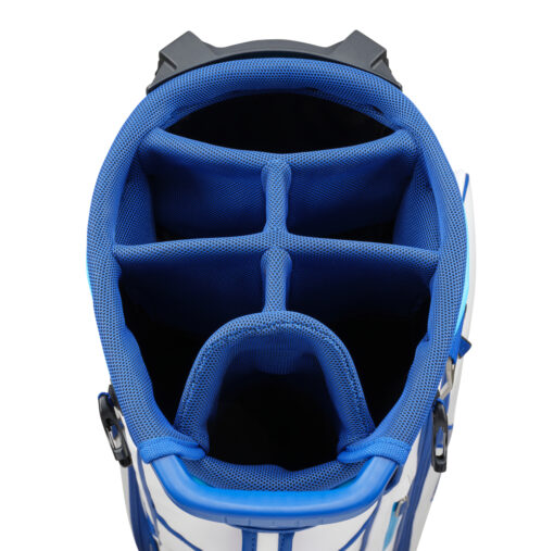 Mizuno Tour Stand Bag White/Blue - immagine 2