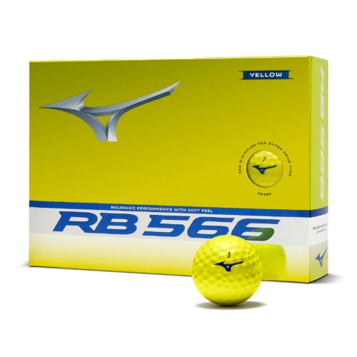 Mizuno RB566 Yellow  – 1 Dozen (12 golf balls) - immagine 4