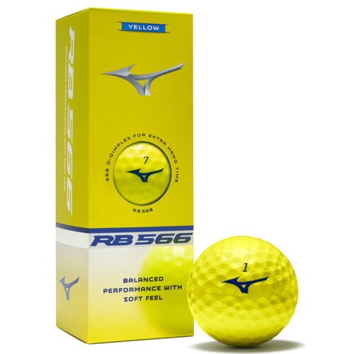 Mizuno RB566 Yellow  – 1 Dozen (12 golf balls) - immagine 6