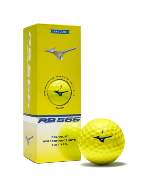 Mizuno RB566 Yellow  – 1 Dozen (12 golf balls) - immagine 6