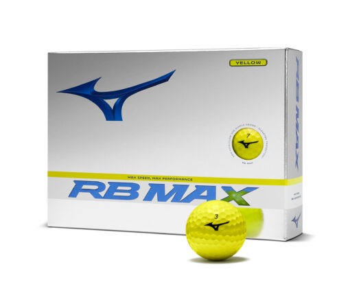 Mizuno RB MAX Yellow  – 1 Dozen (12 golf balls) - immagine 4