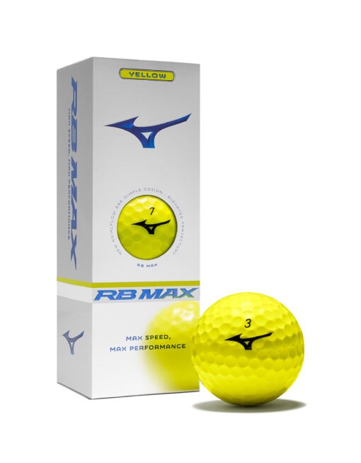Mizuno RB MAX Yellow  – 1 Dozen (12 golf balls) - immagine 6