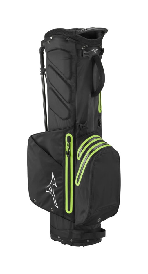 Mizuno BR-DRI waterproof Stand Bag Black/Green - immagine 2