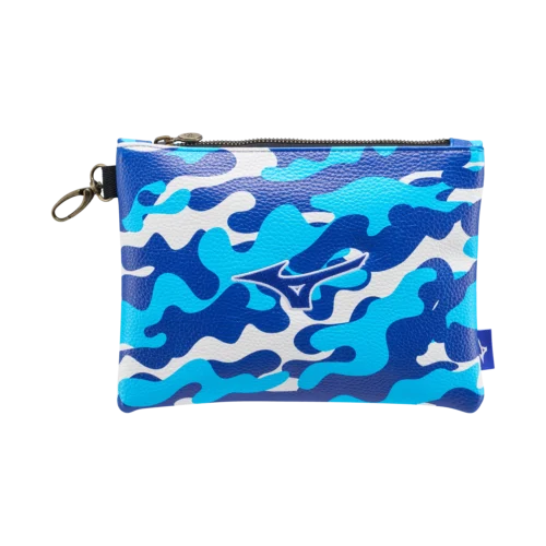 Mizuno Blue Camo Zip Tote